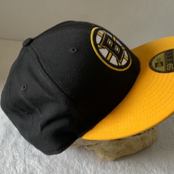 New Era Black and Yellow Cap Boston bruins NHL - Picture 4 of 7